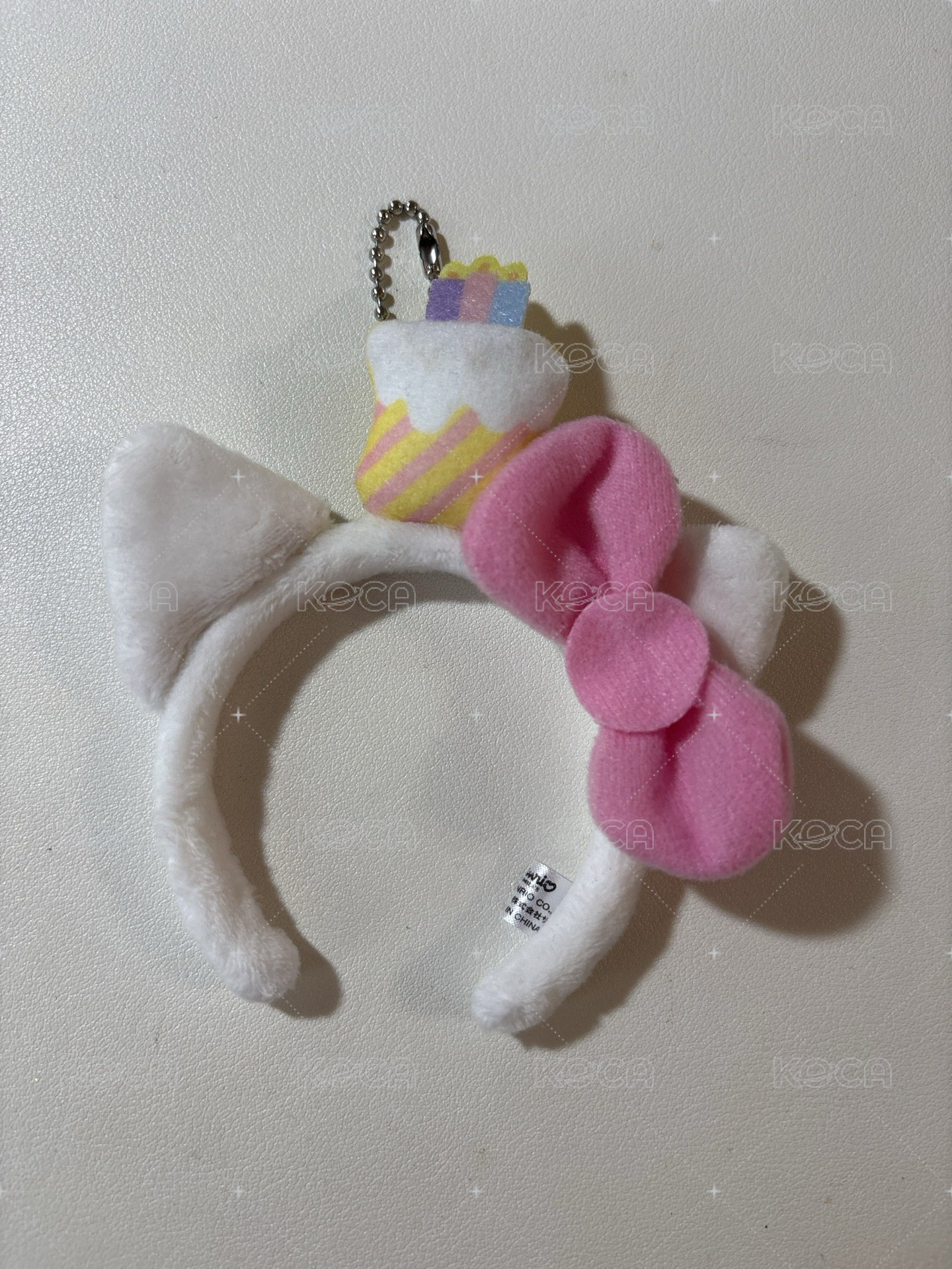 kitty髮箍吊飾