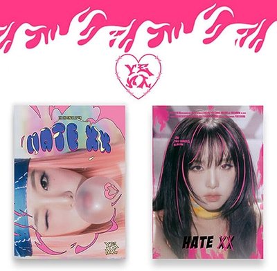 崔叡娜 單曲二輯《HATE XX》全新未拆封 普版 POCA版 專輯 電子專 YENA
