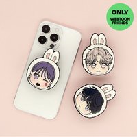 兔子頭套手機支架