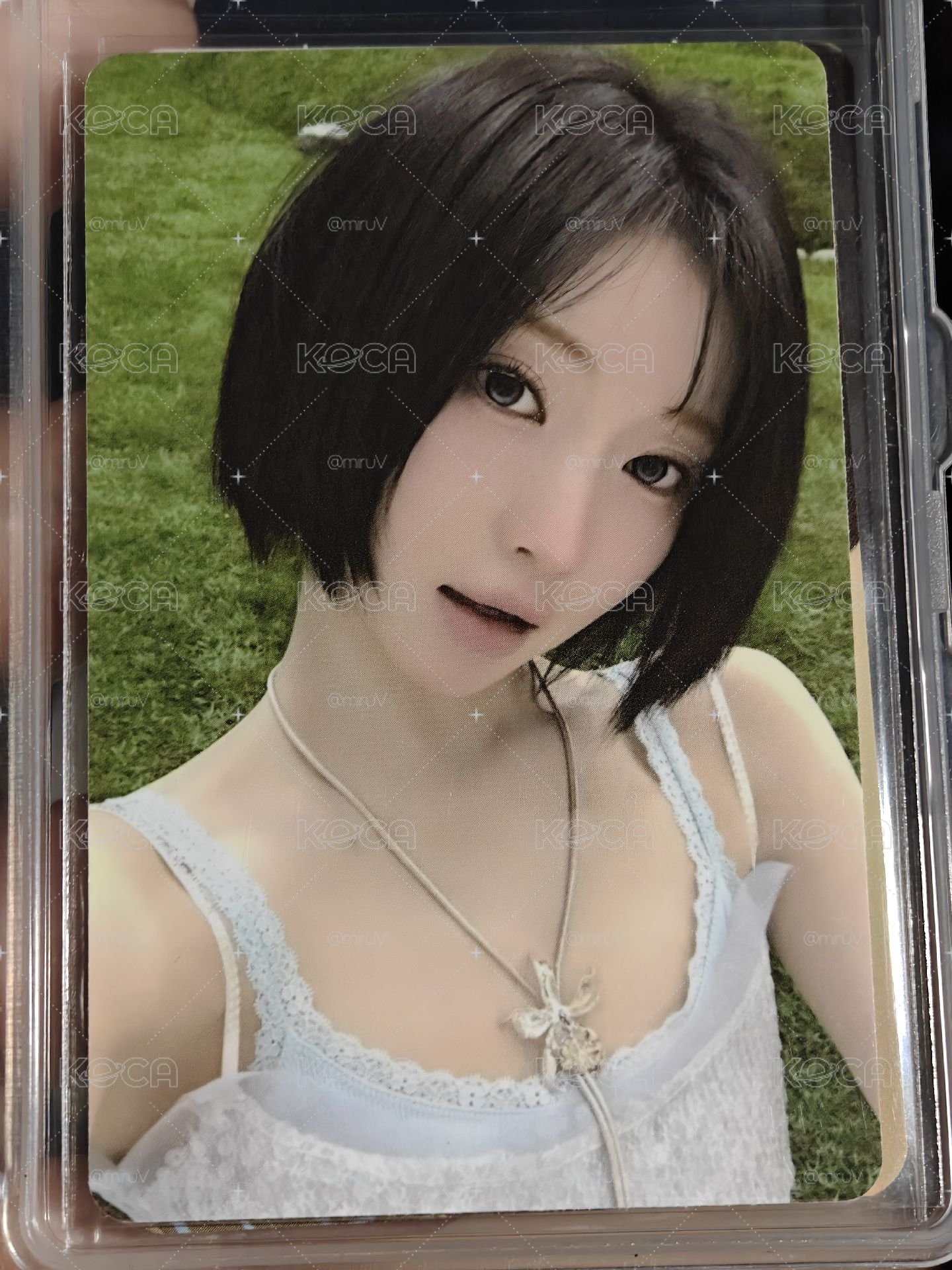 短髮自拍角
