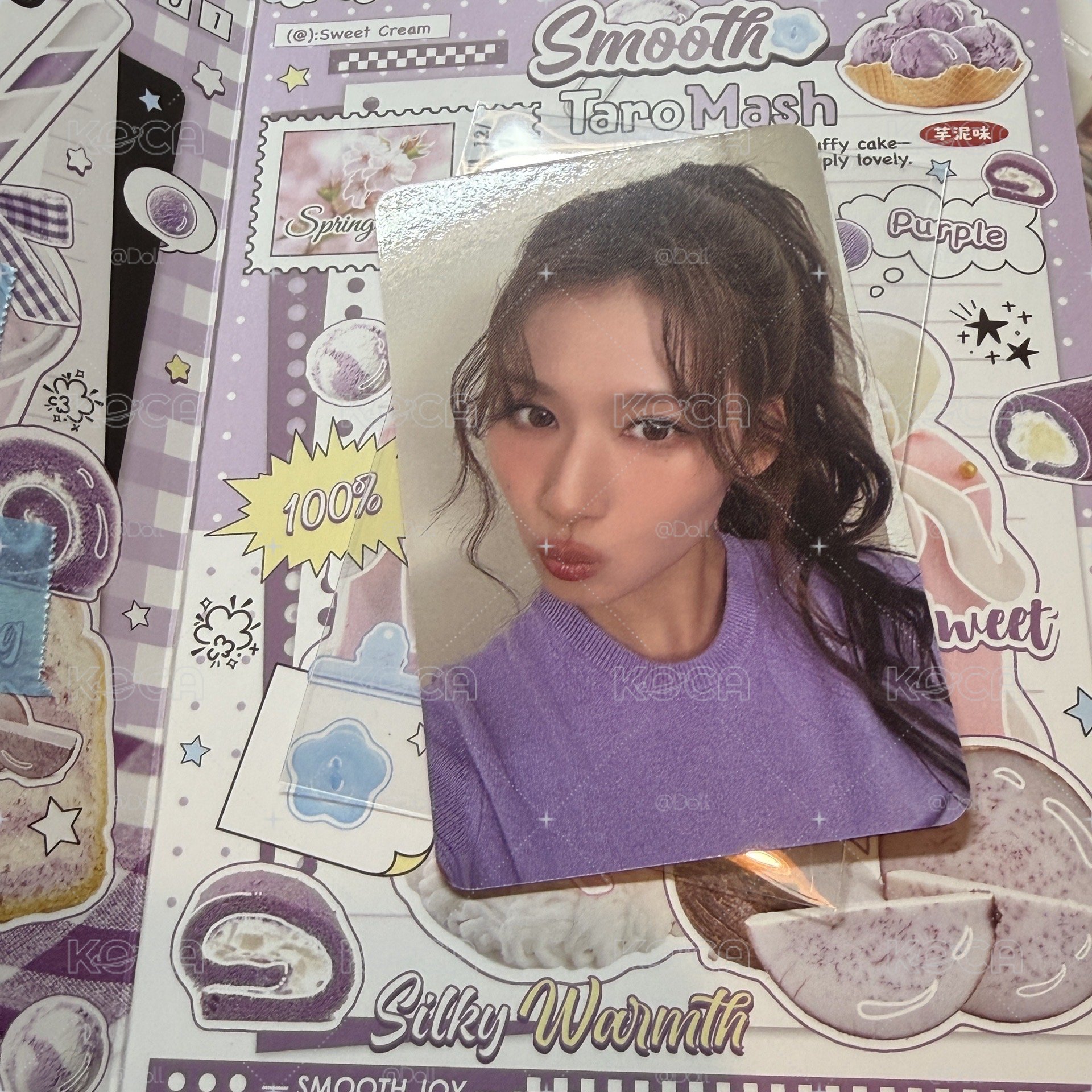 Am單封特典卡 Sana