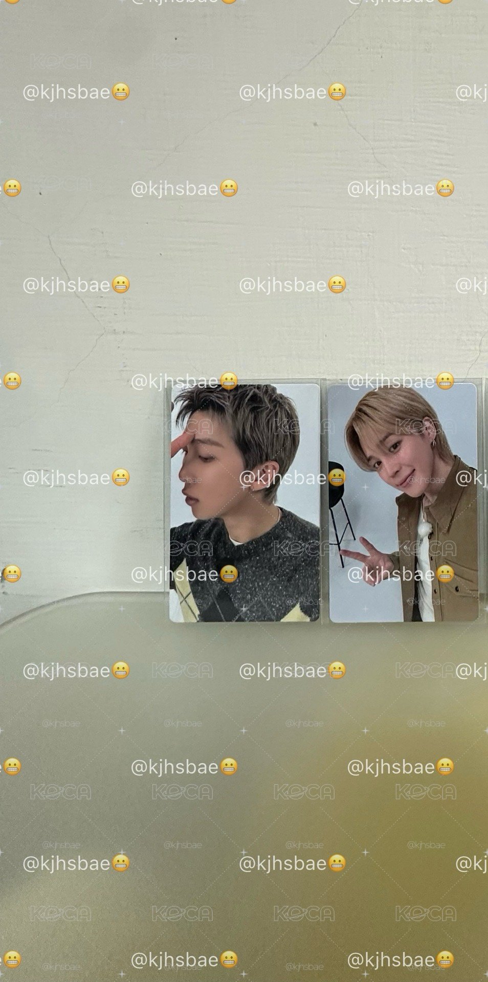 BTS 阿里郎 WVS特典卡 俊 旻 泰