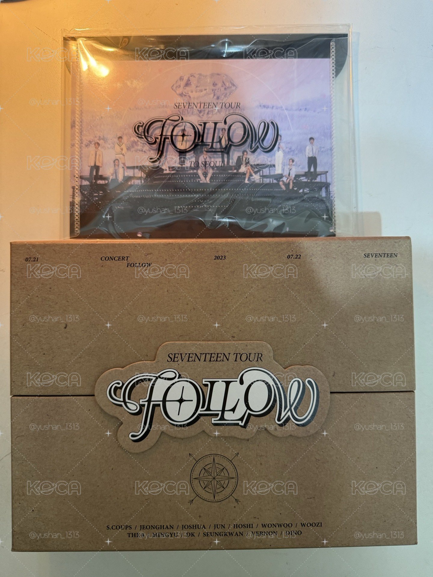 A7、FOLLOW DVD 僅無小卡(A區帶C區括號金額）