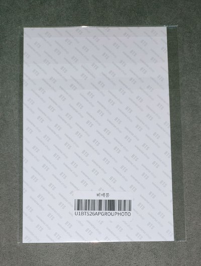 ARIRANG 團體照片卡