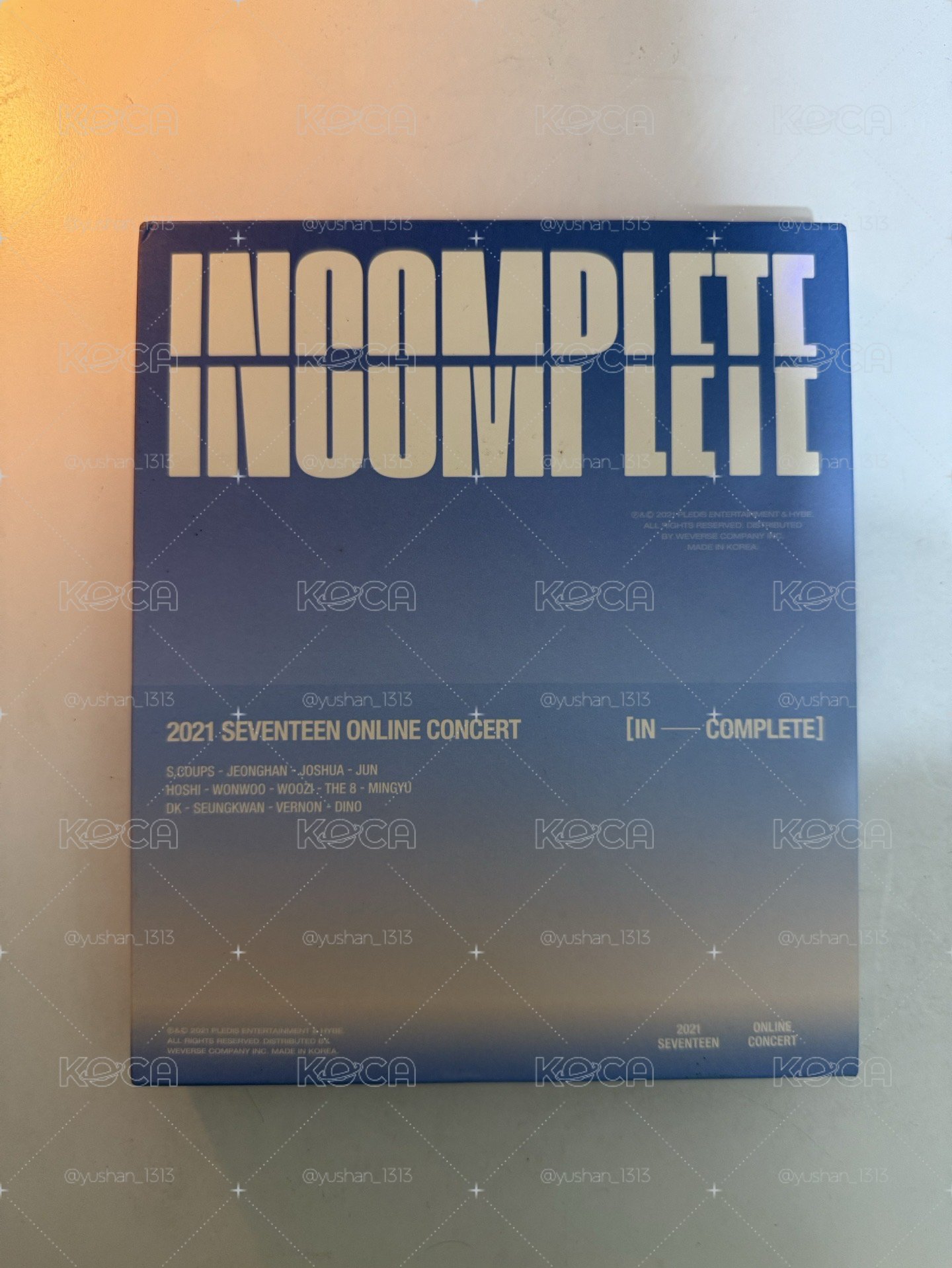 B2、INCOMPLETE DVD空專 可單帶