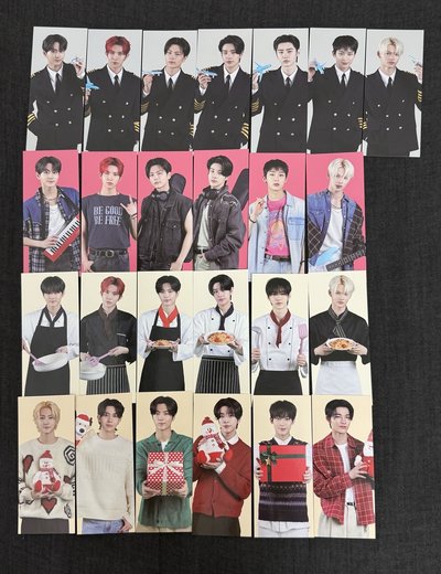 enhypen world固配書籤(機長 搖滾 廚師 節日)