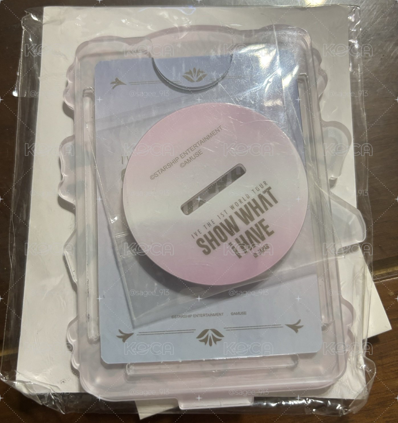 SHOW WHAT I HAVE 立牌 東蛋 全新未拆