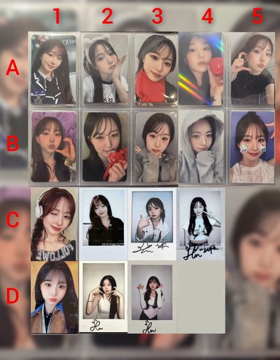 NMIXX 嫄簽售幸運卡小盤