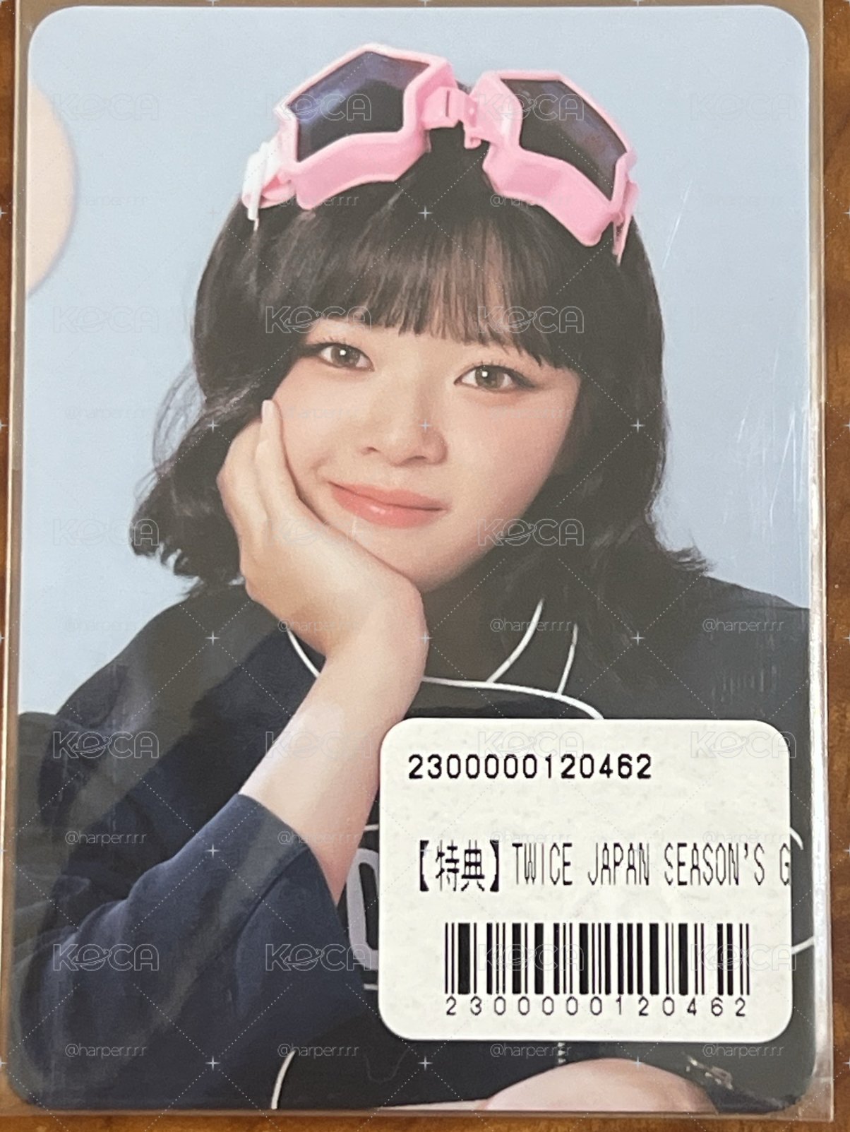 TWICE 未拆 25’JP年曆 JYP JAPAN 特典卡 定延