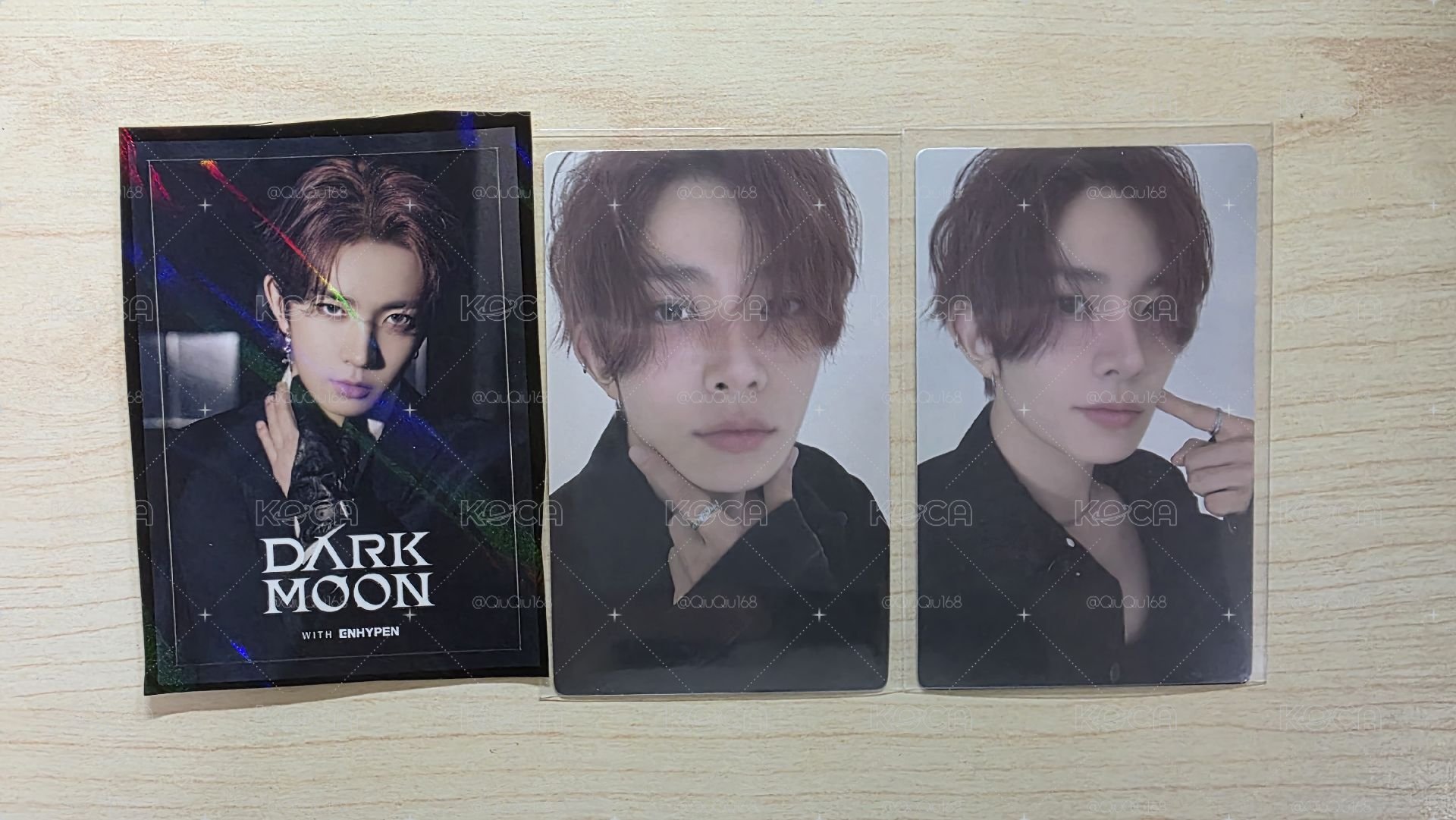 李羲承unseen自拍和暗月貼紙