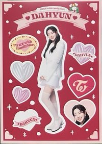 TWICE with FamilyMart 代言卡 