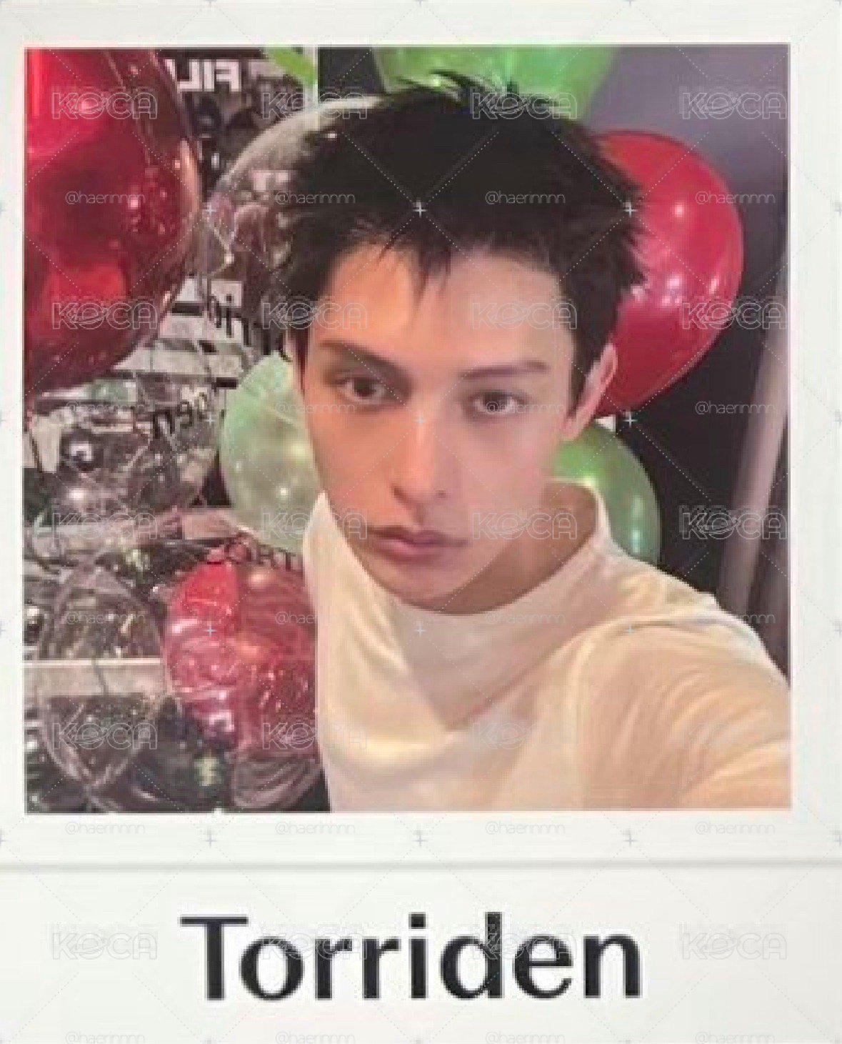 Torriden oy 代言卡 趙雨凡