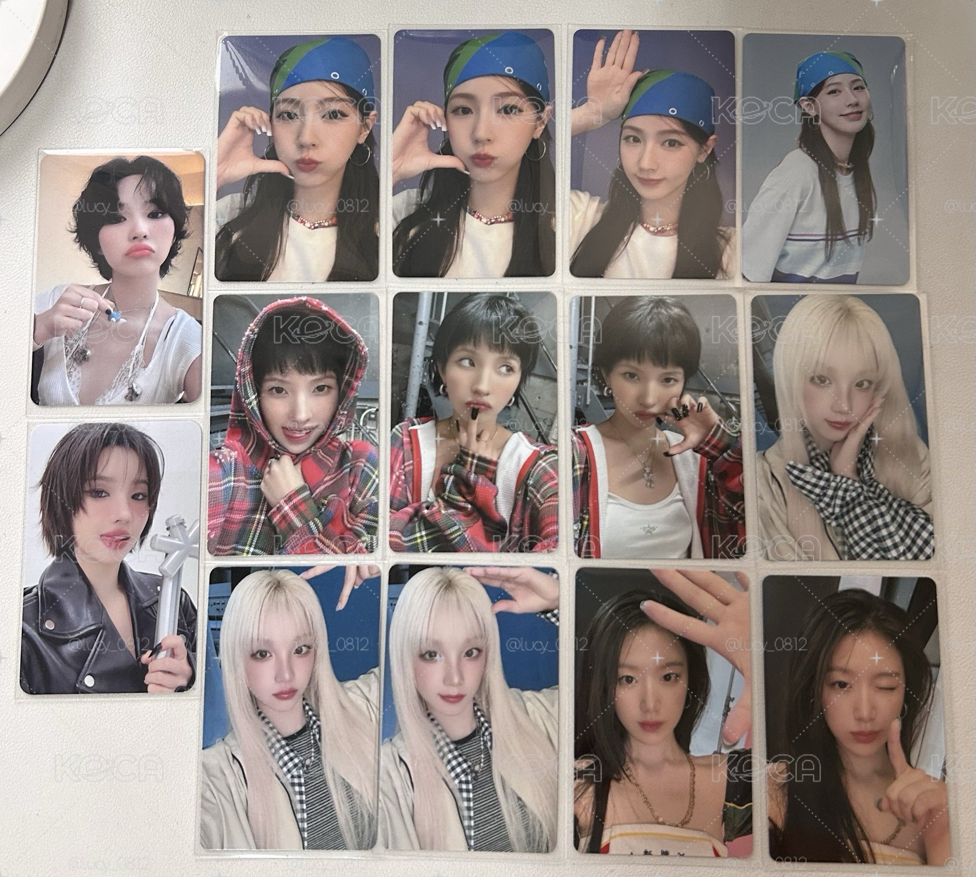i-dle 日巡卡包卡
