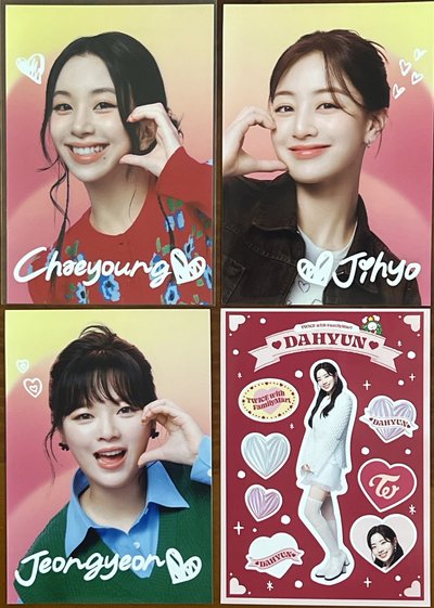 TWICE with FamilyMart 代言卡 全家 多賢