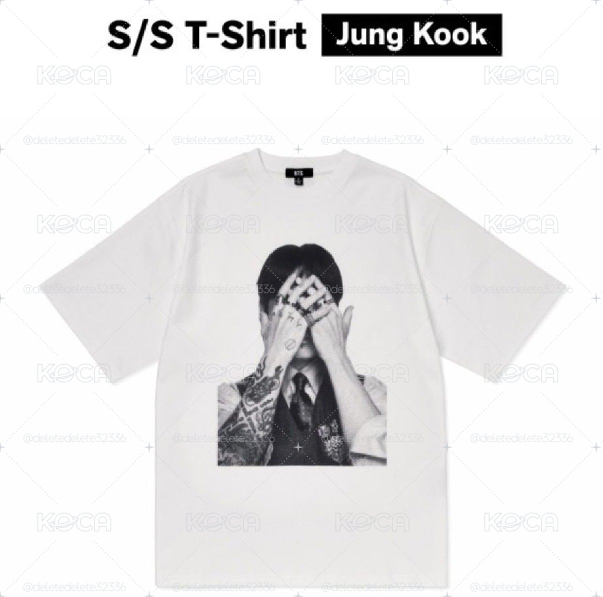 JK 人臉短T