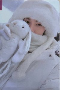 1st 寫真書 km 幸運卡 手寫卡背