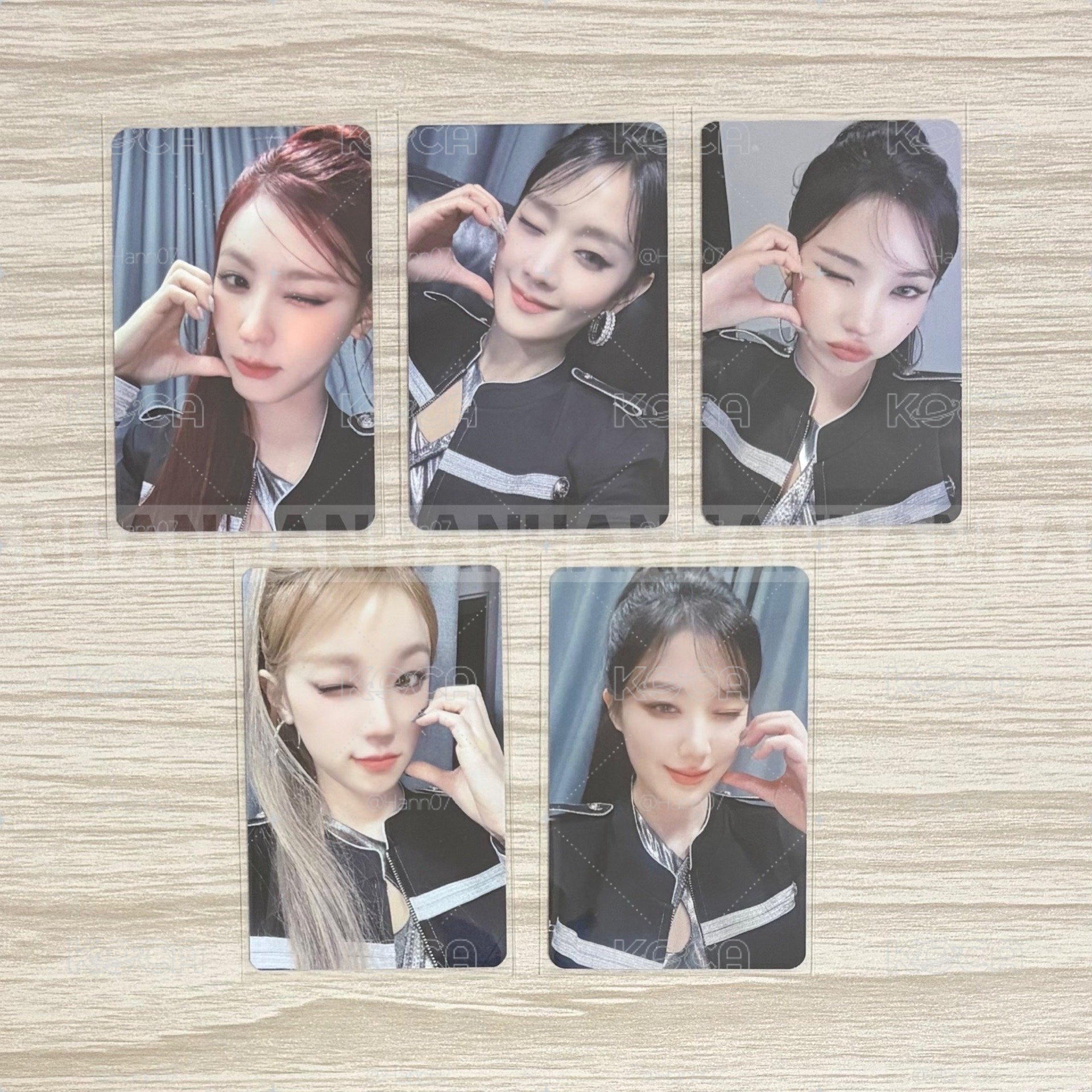 i-dle 2 音中FM打歌卡 一套