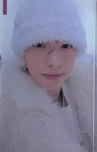 1st 寫真書 km 幸運卡 手寫卡背