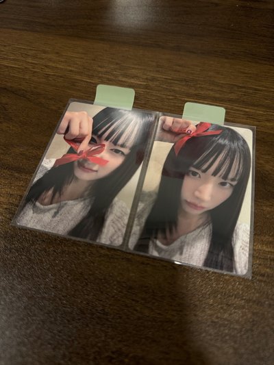 台北場見面會入場禮小卡2張