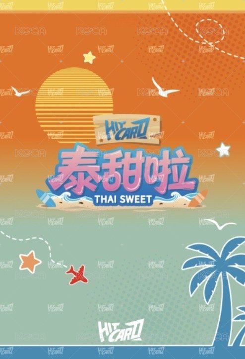 雙軌 戲劇卡 雜誌 背面