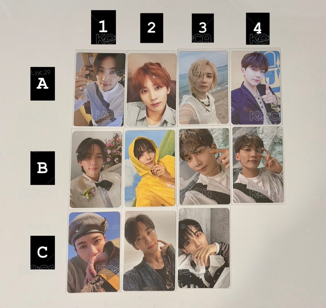 SVT JEONGHAN 小卡