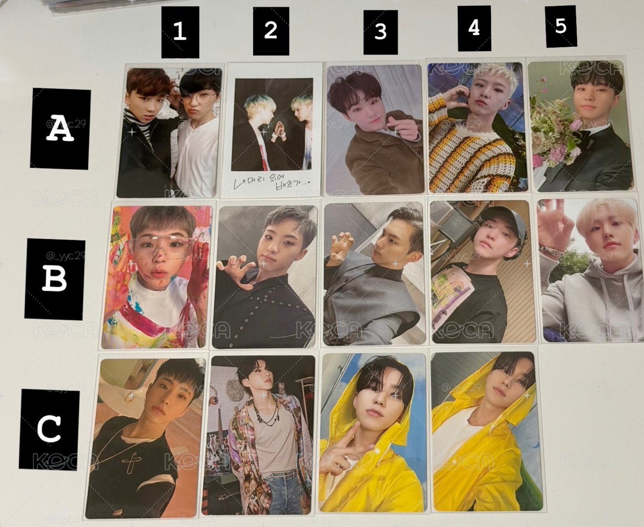 SVT HOSHI 小卡