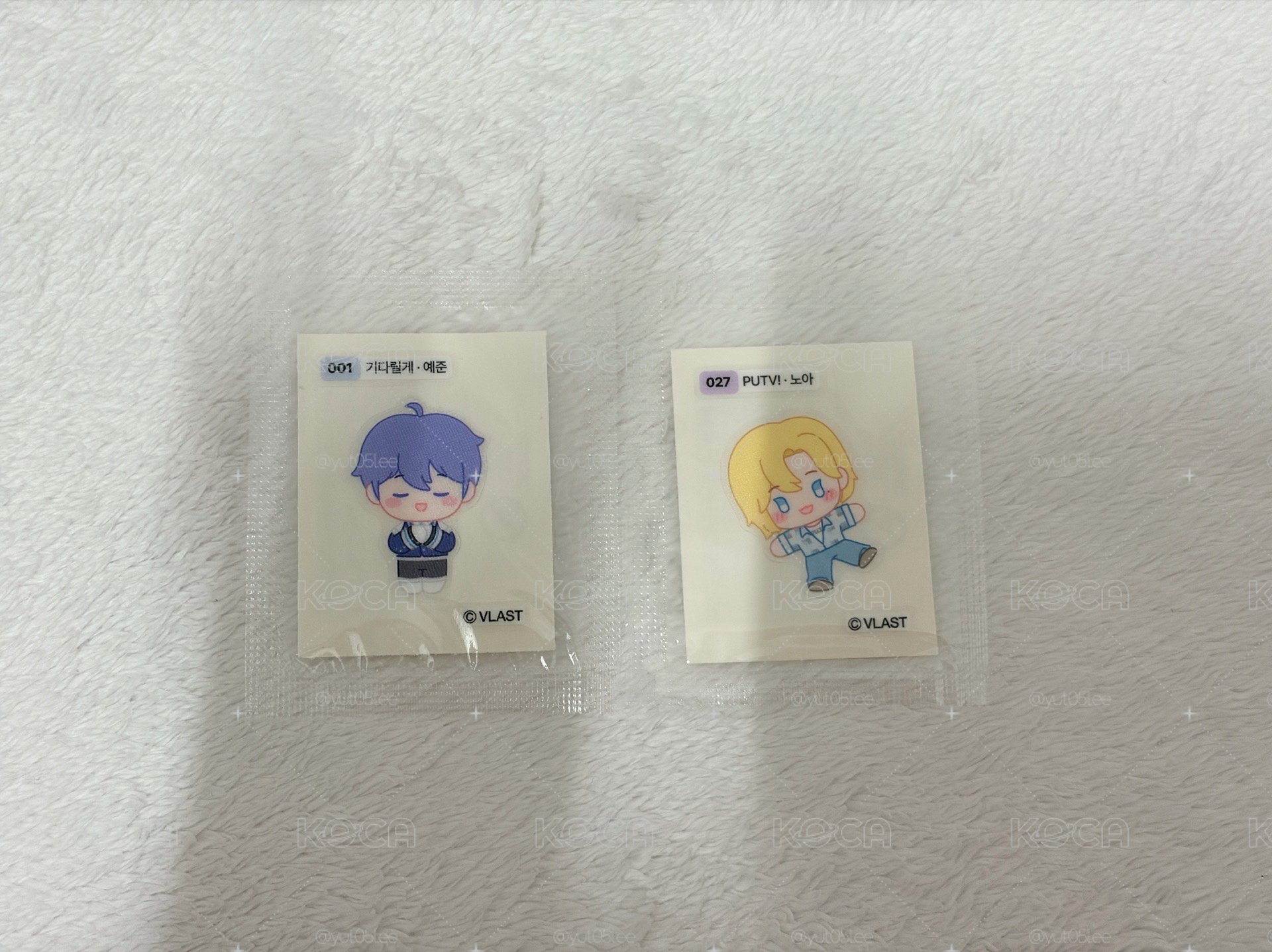 ꒰ PLAVE ꒱ GS25聯名貼紙