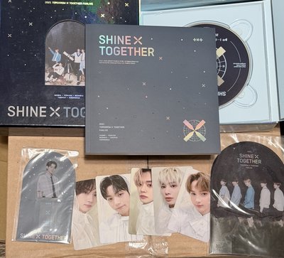 (現貨整圖有特典（然竣）書籤 可當日寄出）TXT 21 FANLIVE 演唱會 DVD 新娘卡