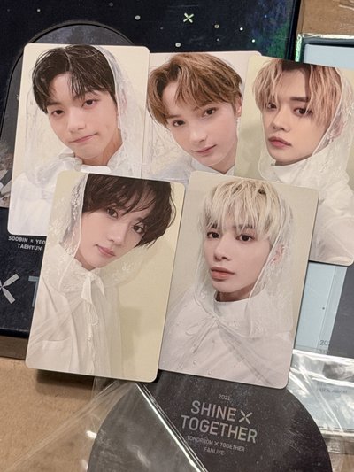 (現貨整圖有特典（然竣）書籤 可當日寄出）TXT 21 FANLIVE 演唱會 DVD 新娘卡