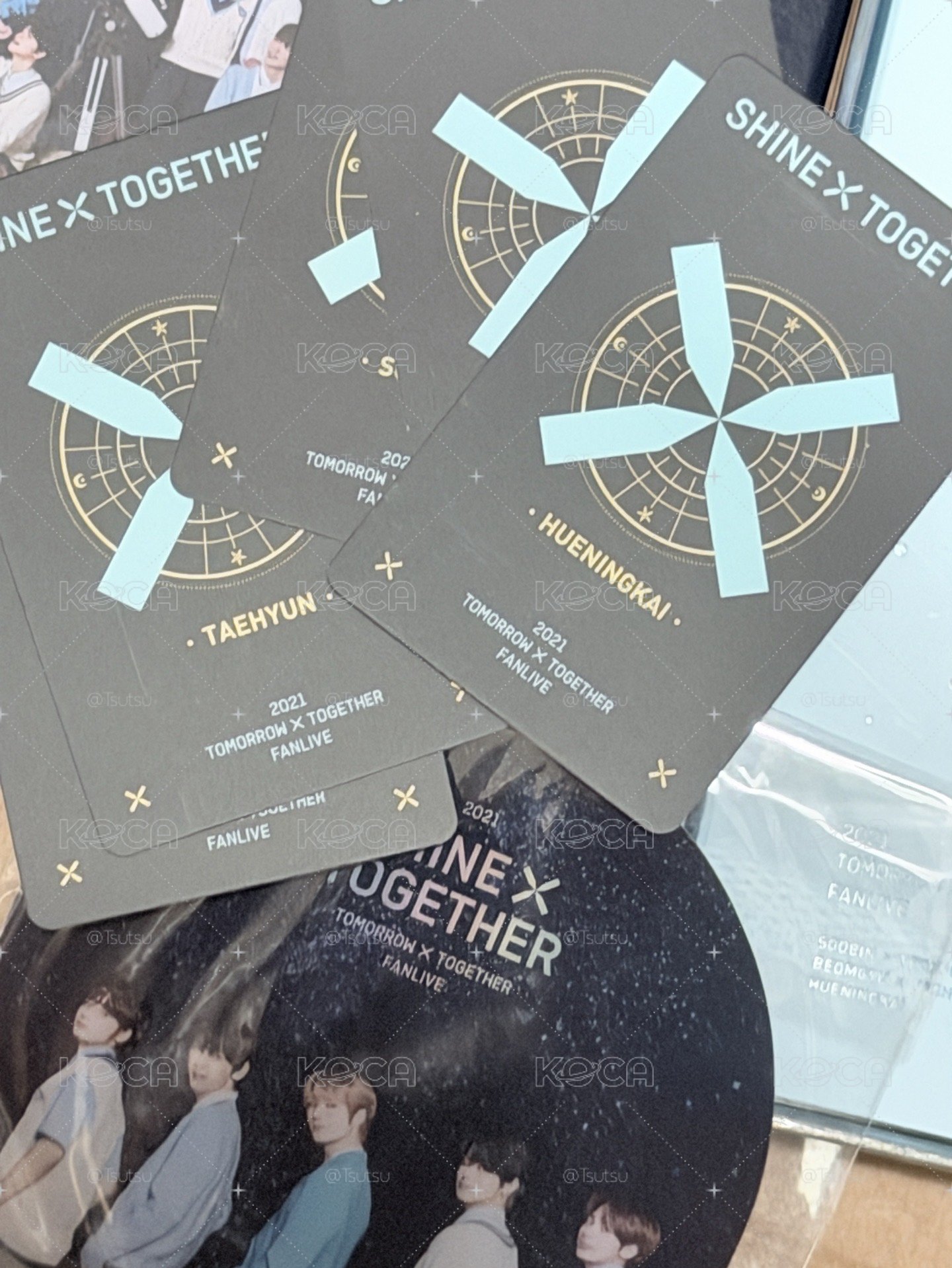 (現貨整圖有特典（然竣）書籤 可當日寄出）TXT 21 FANLIVE 演唱會 DVD 新娘卡