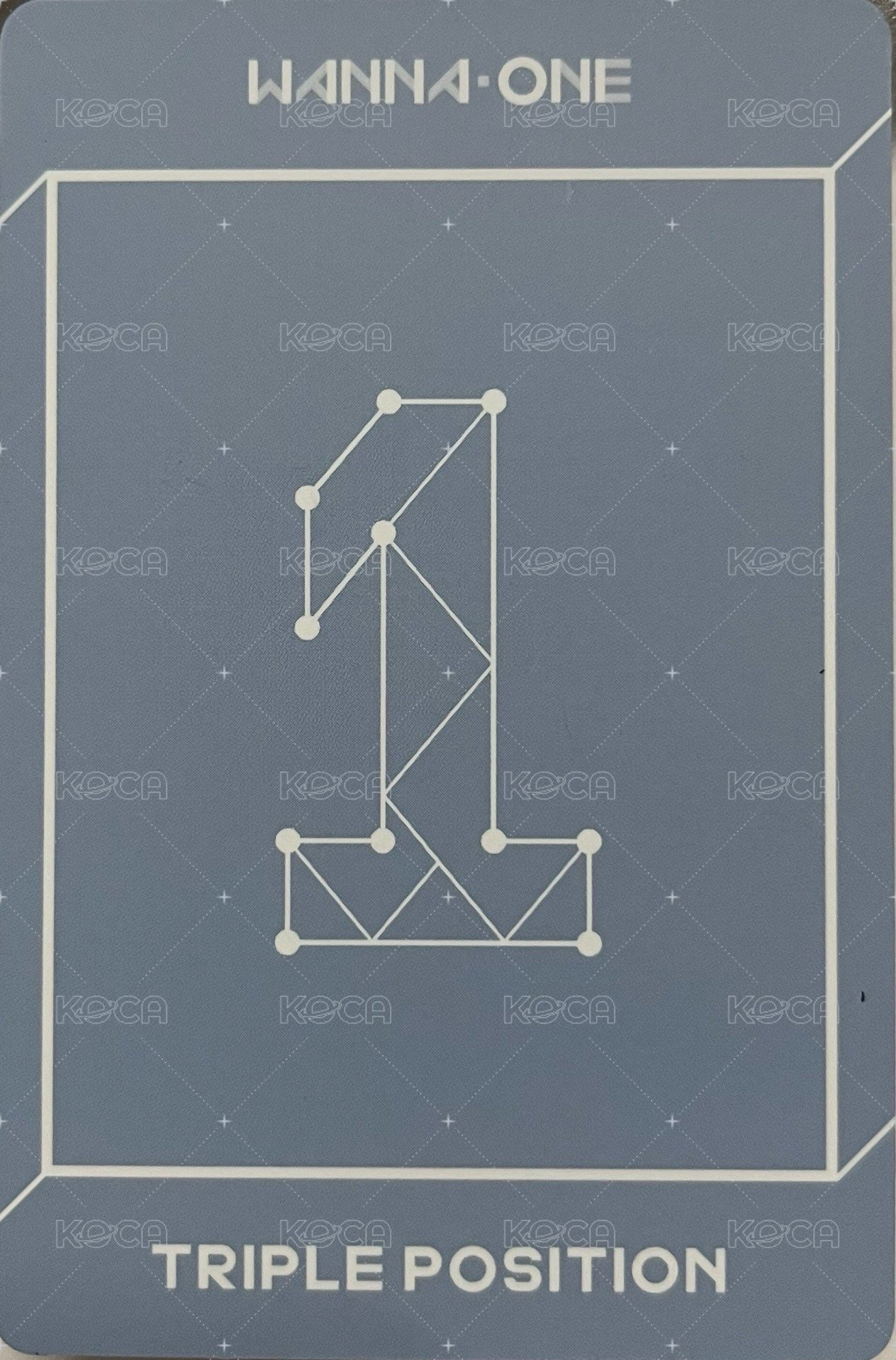 特別專 Triple Position Ver. 專輯卡  背面