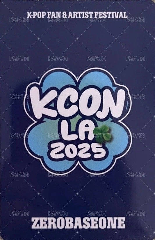 25'KCLA 線下 滿額卡  背面