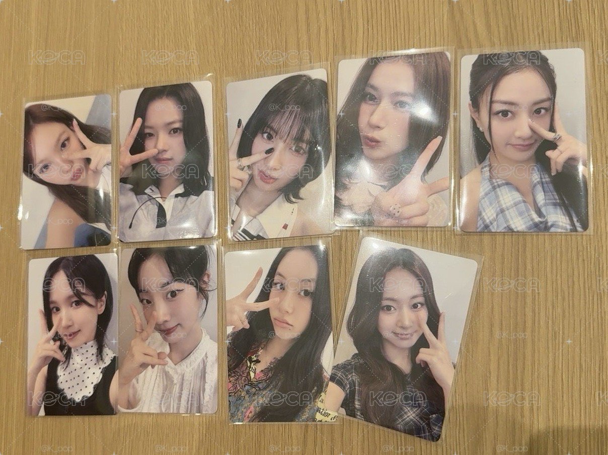 TWICE綁物區 現貨～TWICE 正規四yzy線下2.0特典