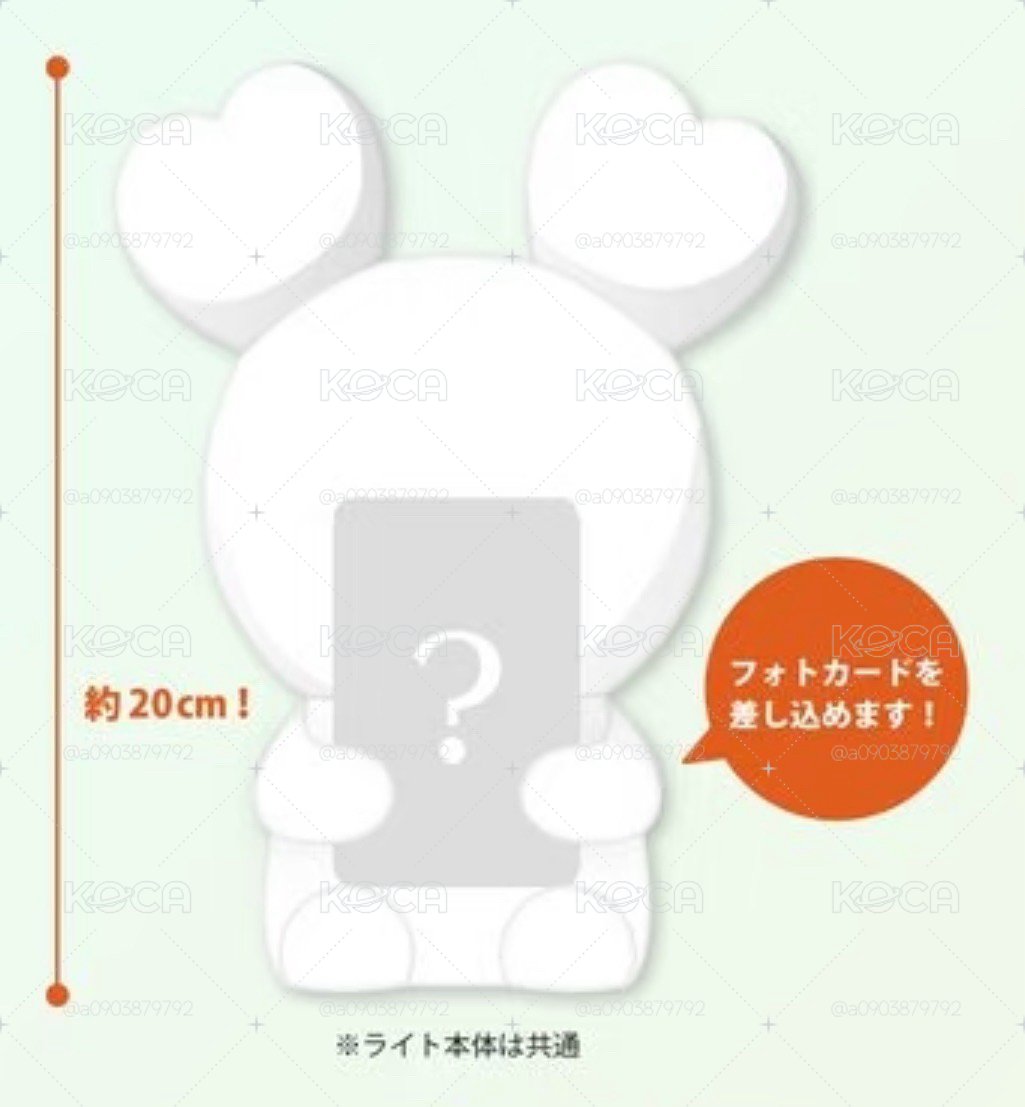 TWICE日本八週年夜燈(無卡、無盒)