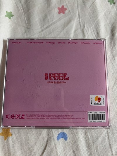 idle i FEEL 🐺舒華封面 空專 出清賣 刷封面 