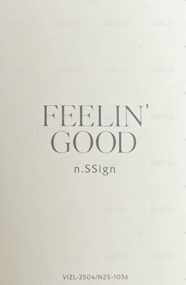 FEELIN’ GOOD 專輯卡 初回限定B 背面