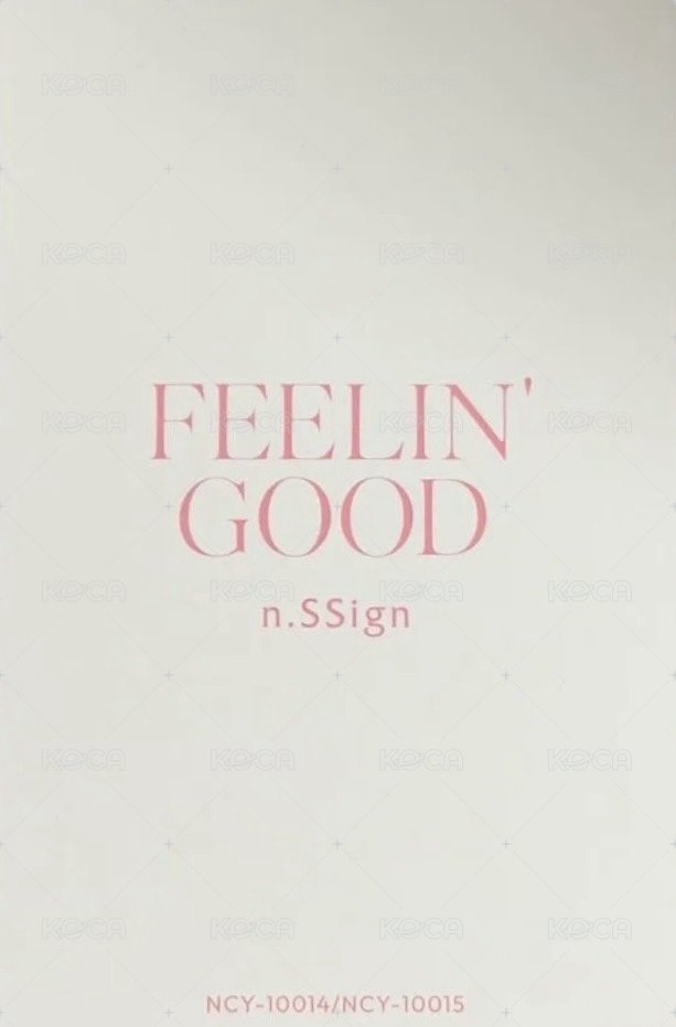 FEELIN’ GOOD 專輯卡 solo ver. 背面