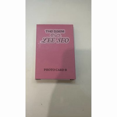 🇰🇷 THE SAEM IVE LEE SEO 李瑞 小卡 