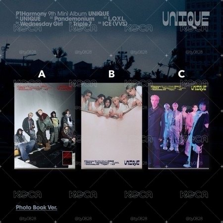 【現貨】P1Harmony 第九張迷你專輯「UNIQUE 」未拆專
