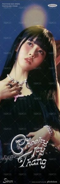 正規一 photoism 人生四格卡  背面
