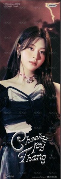 正規一 photoism 人生四格卡  背面