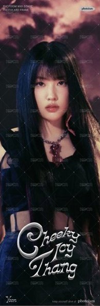 正規一 photoism 人生四格卡  背面