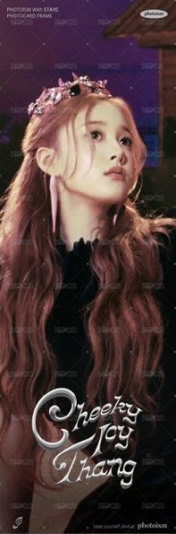 正規一 photoism 人生四格卡  背面