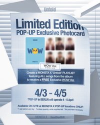 Unfold 快閃線下歌單活動特典