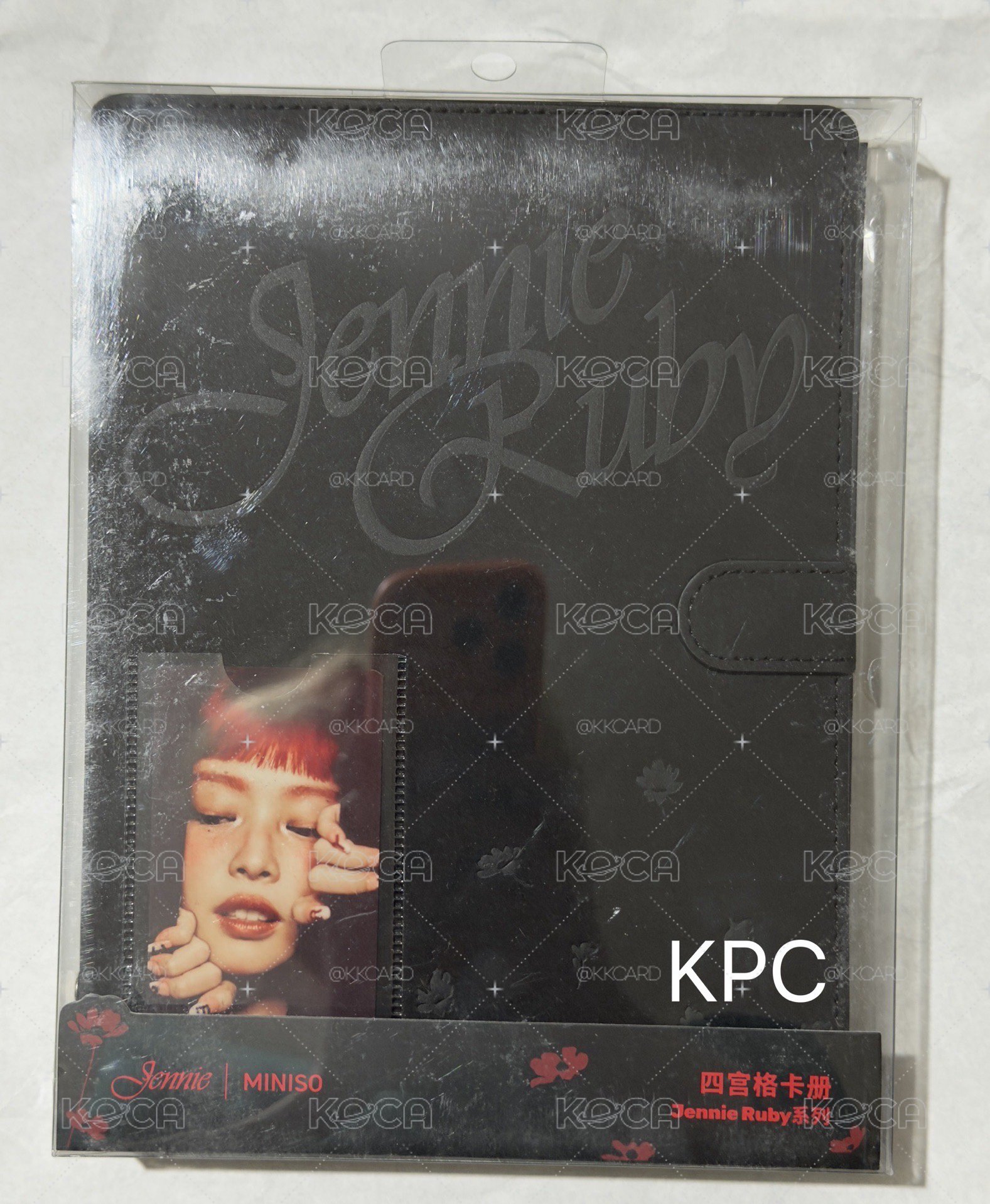 現貨 BLACKPINK JENNIE 卡冊 黑色