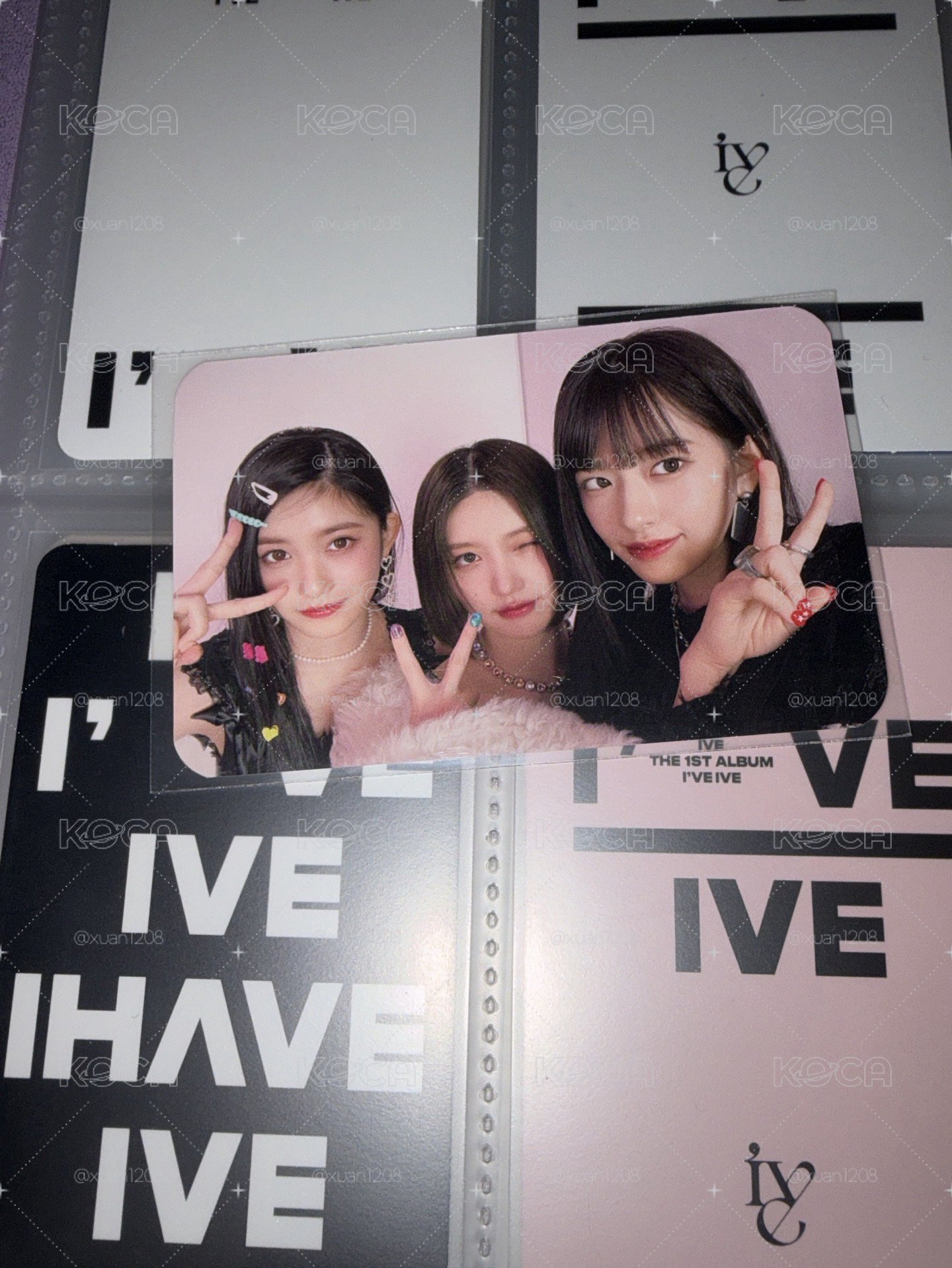 I've IVE target 美網 特典卡 