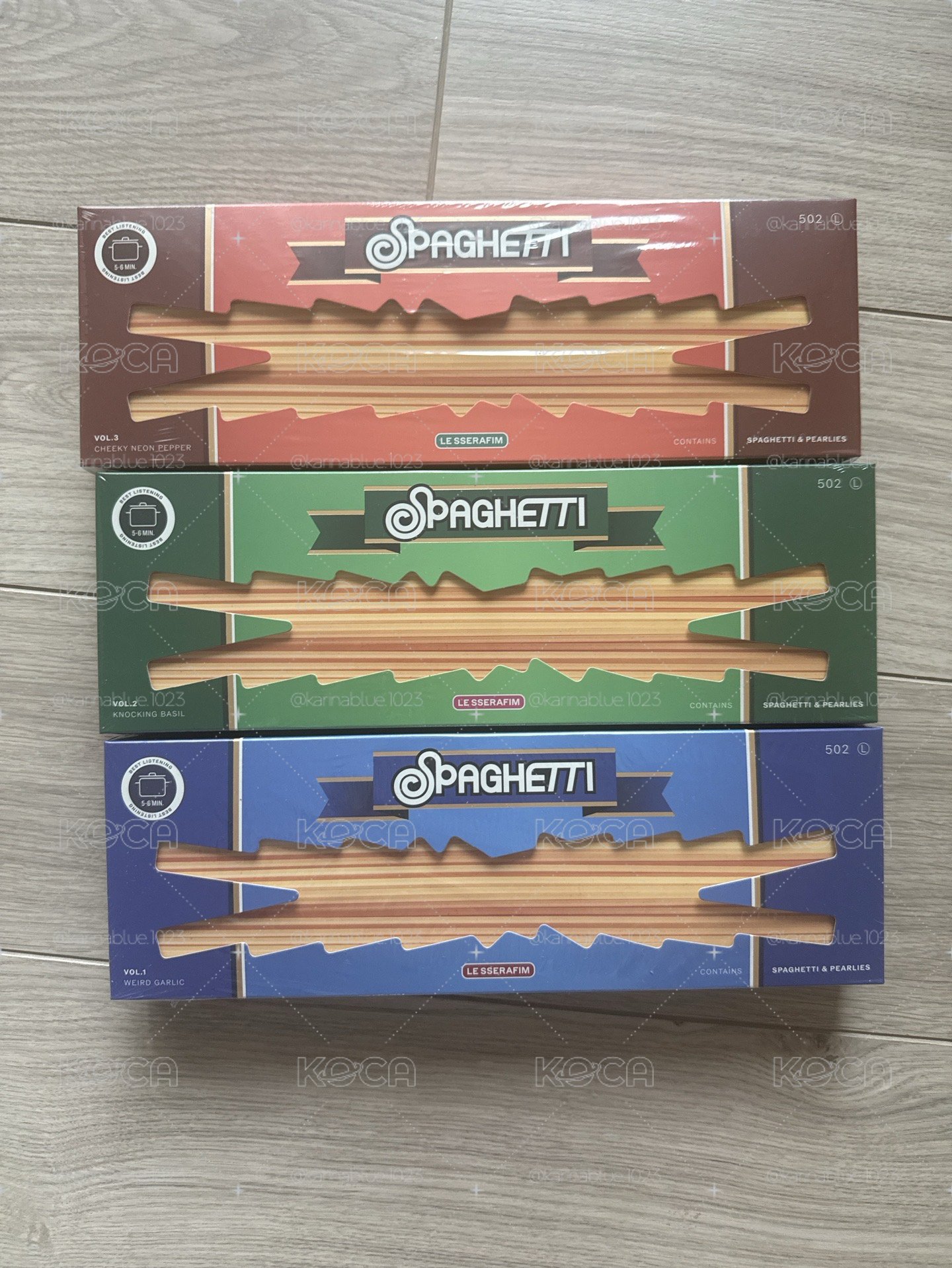 spaghetti 未拆專一套