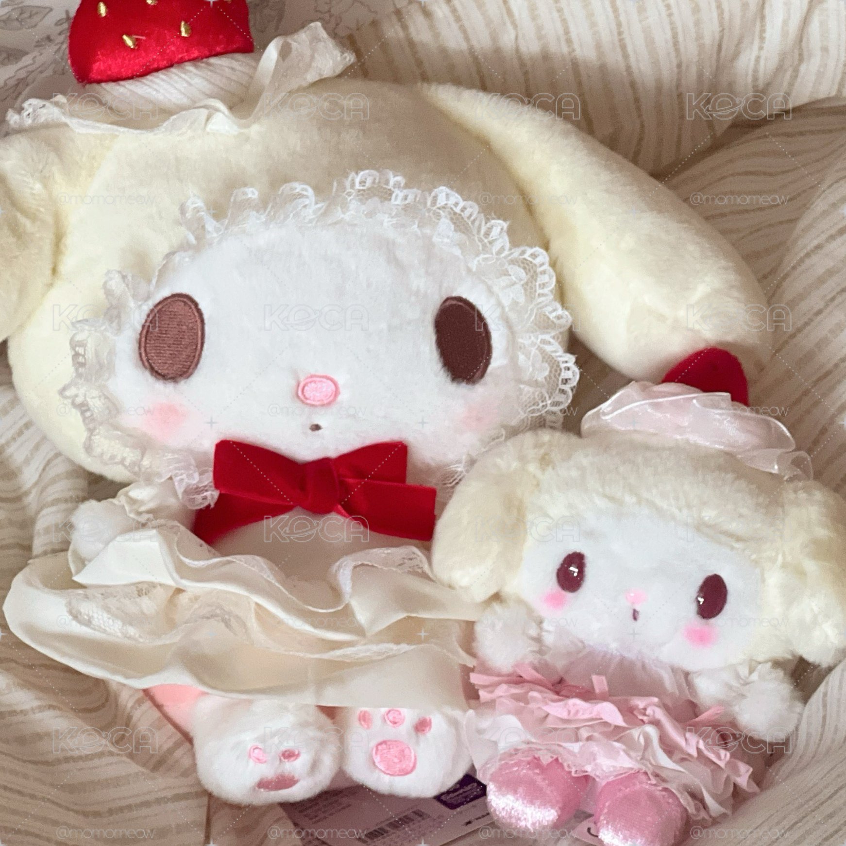 二代草莓蛋糕美樂蒂吊飾娃 新版大娃