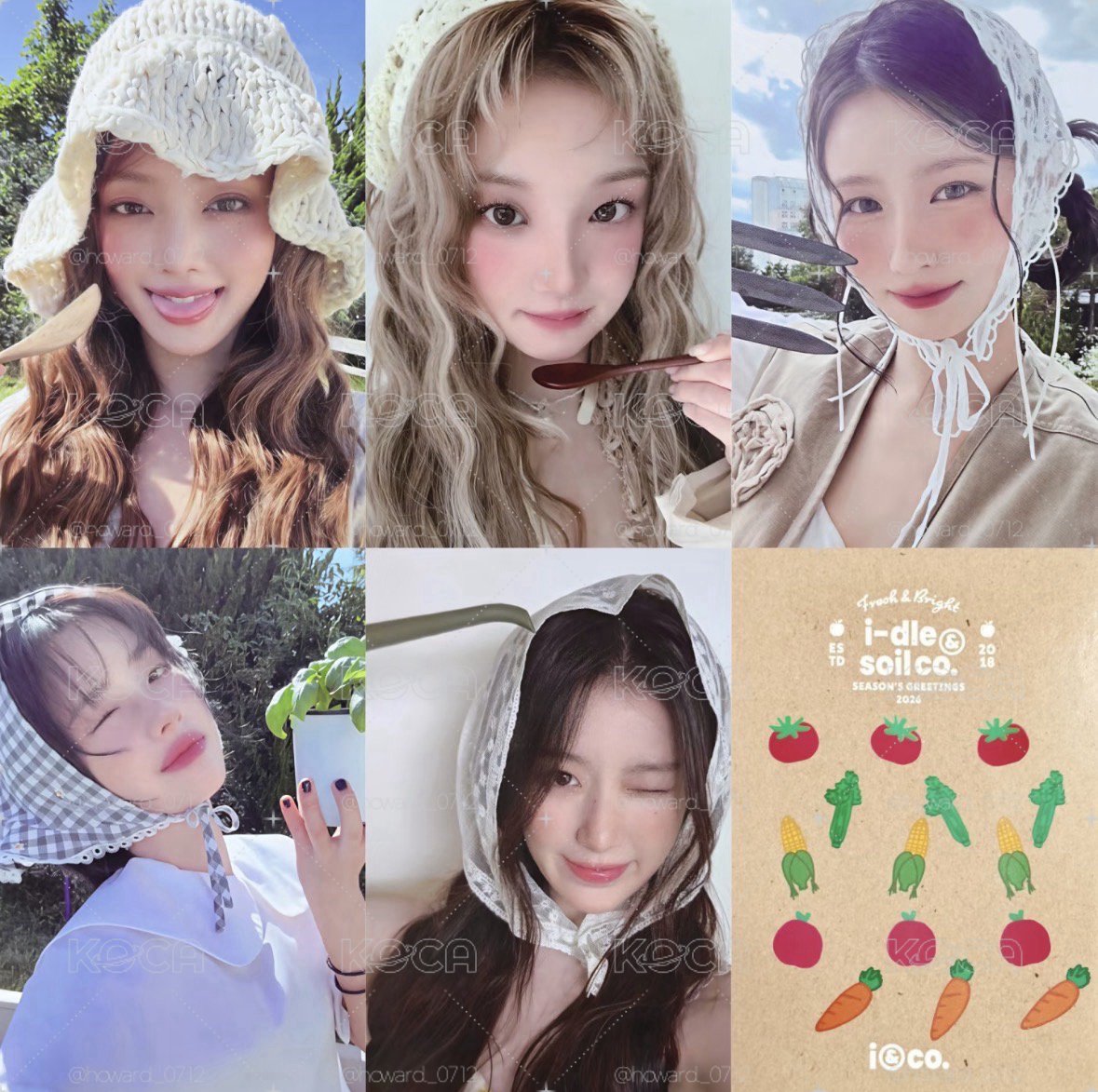i-dle 2026年曆 cube 娟 特點卡