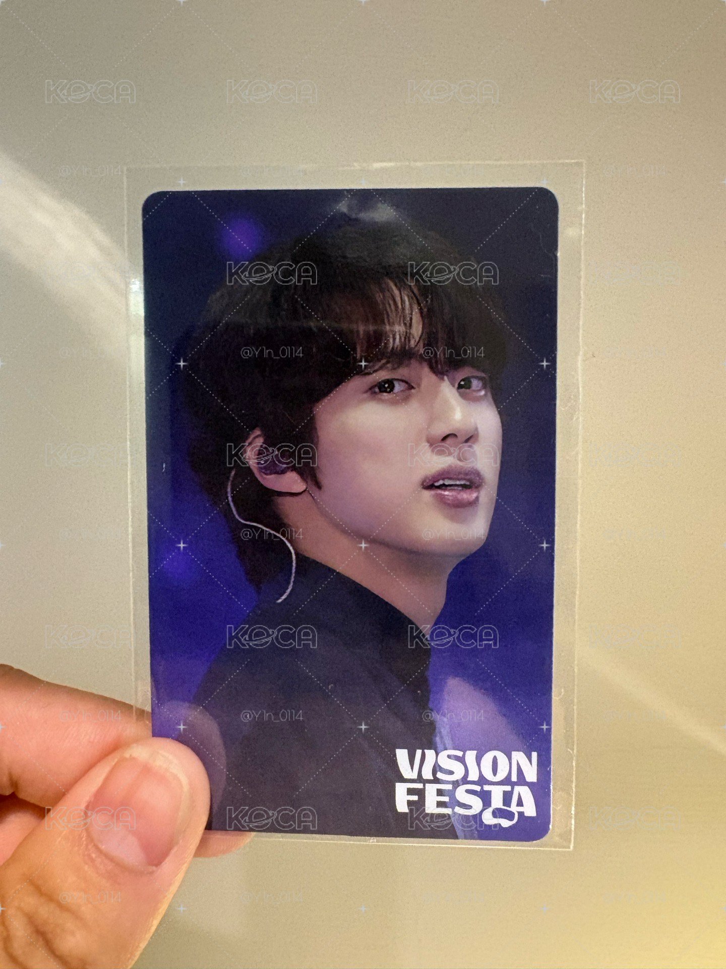 VISION FESTA 入場卡 BTS JIN